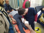 مصابون جراء قصف الاحتلال لمنزلين في مخيم البريج وسط القطاع