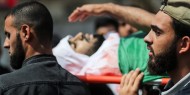 بالفيديو|| المئات يشيعون جثامين 3 شهداء في رام الله