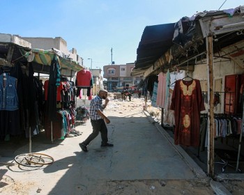 صور|| «اليرموك» بديلا لـ«سوق فراس» في غزة