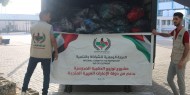 بالصور والفيديو|| اللجنة الوطنية للشراكة والتنمية توزع آلاف الحقائب المدرسية بقطاع غزة