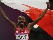 البحرينية وينفرد يافي تفوز بذهبية سباق 1500م في الألعاب الآسيوية