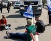 شرطة الاحتلال تعتدي على متظاهرين طالبوا بوقف إطلاق النار على معبر بيت حانون